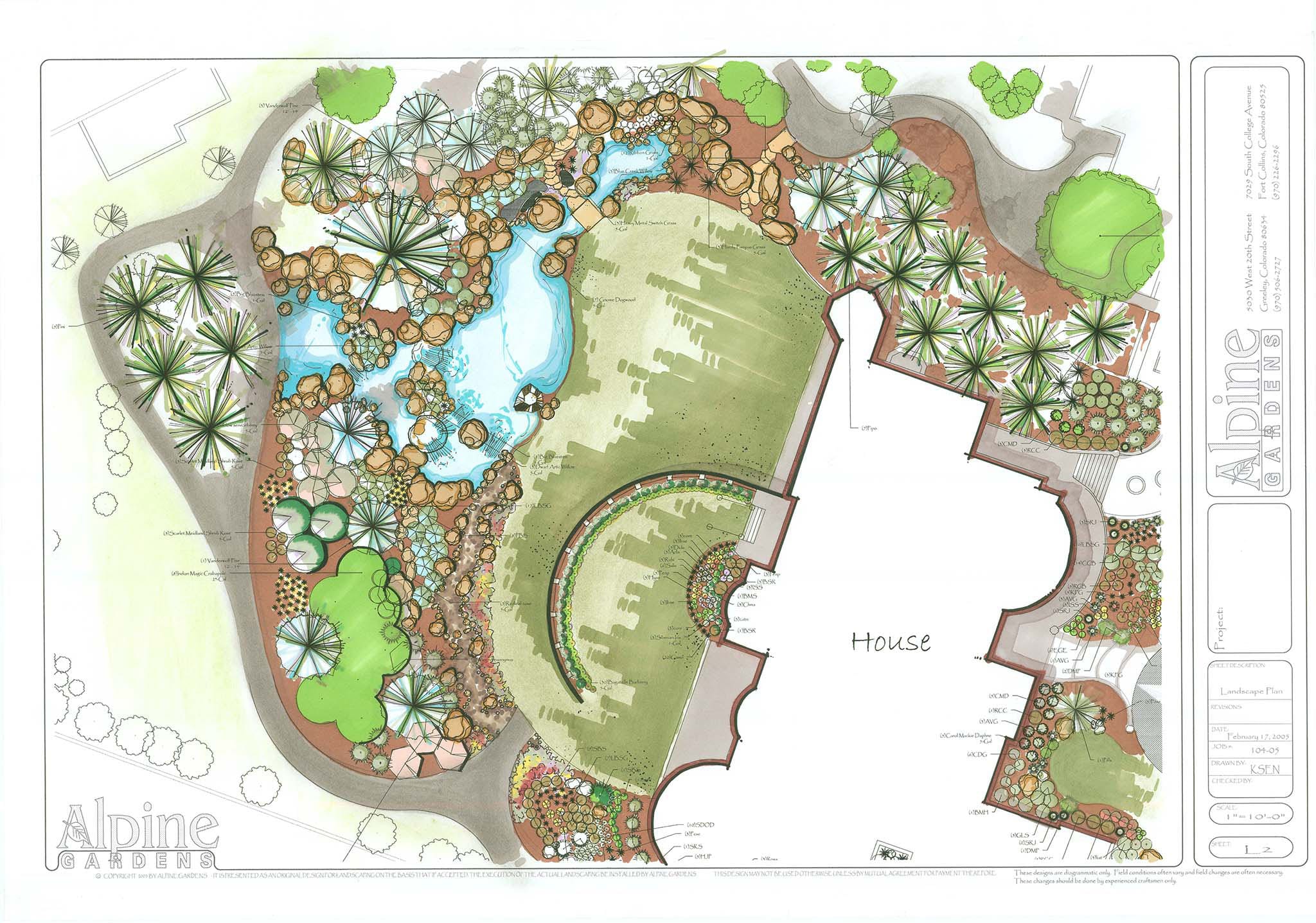 Fort Collins, CO Landscape Design Services